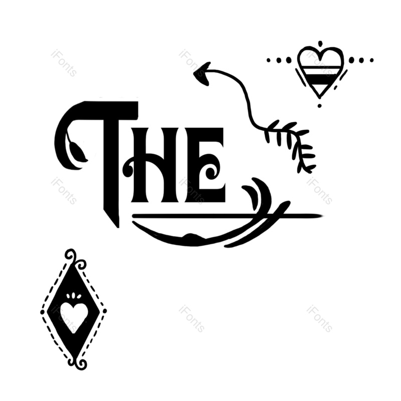 元素图片,黑白元素,字母PNG,英文免抠素材